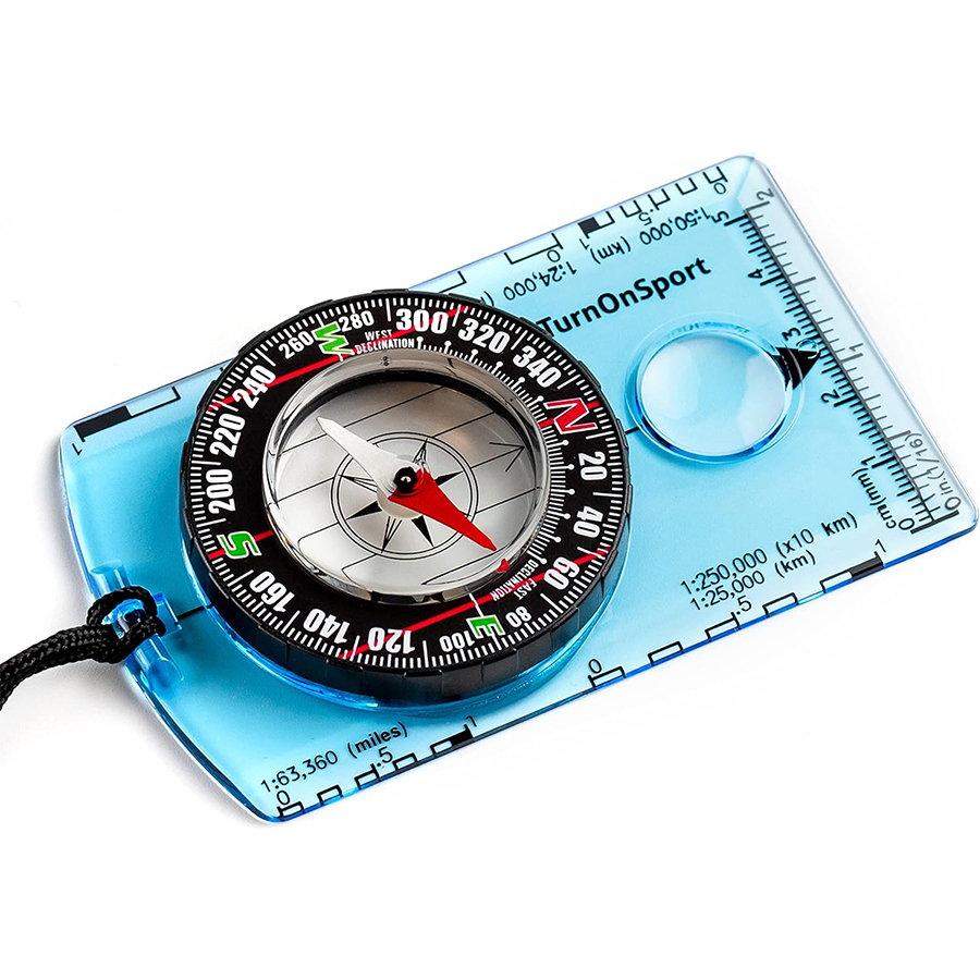 Compass Lensatic - Professional Waterproof Camping Compass - Hiking