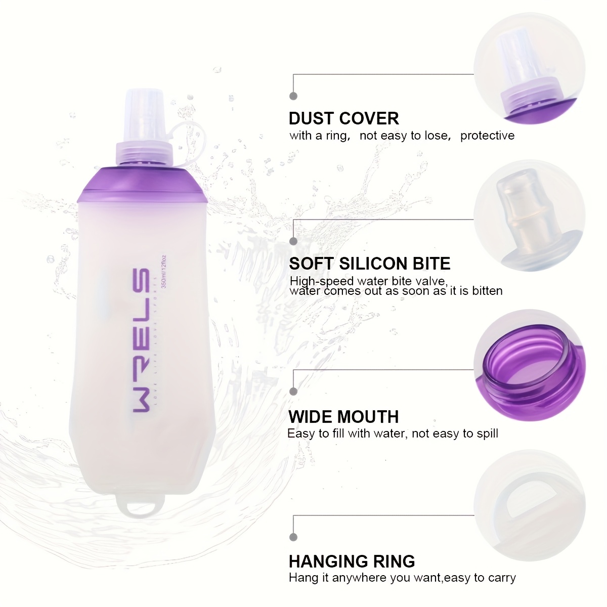 WRELS Folding Collapsible Soft - Water Bag Collapsible บทวิจารณ์และราคา