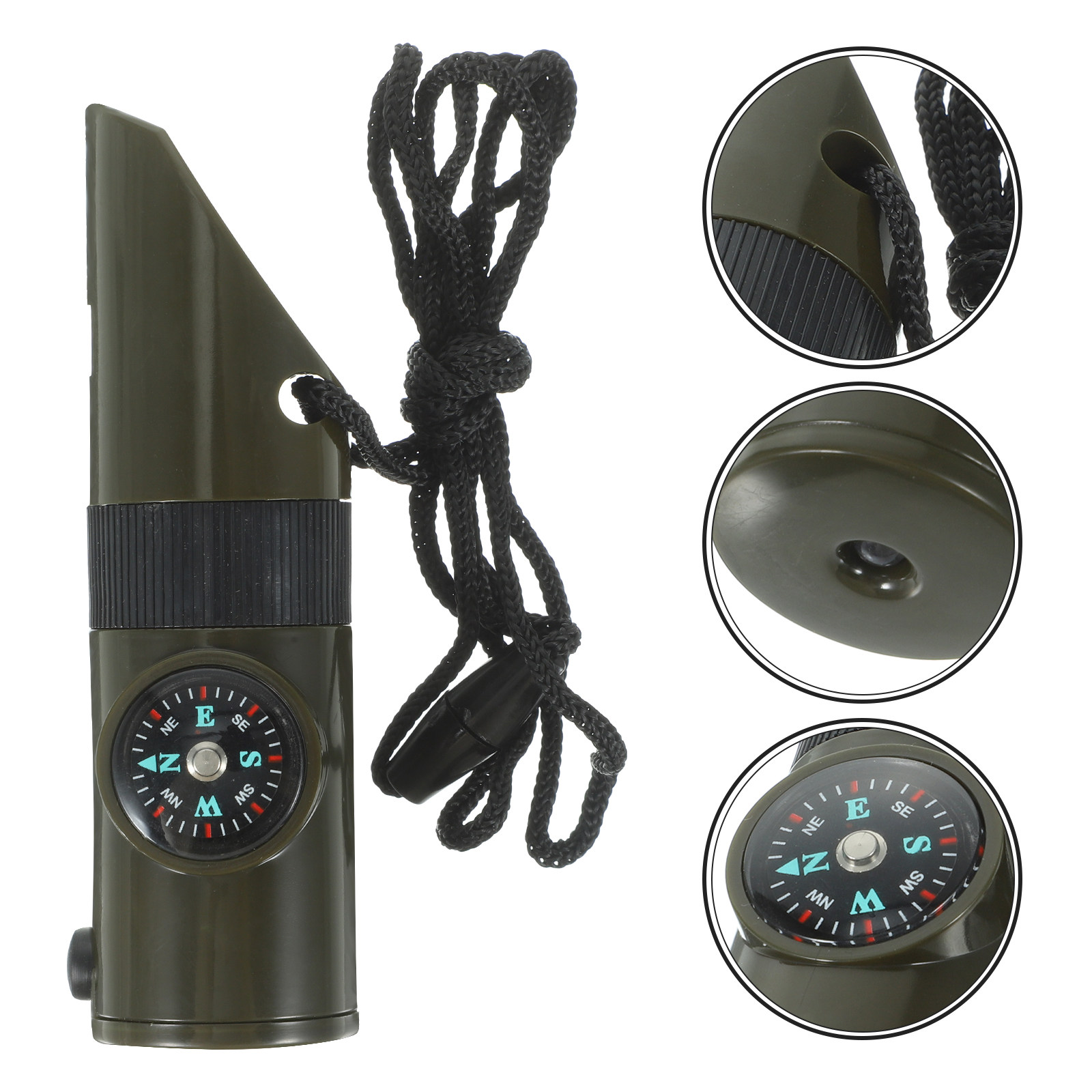 2Pcs 7-in-1 Survival Whistle A - Emergency Whistle Loud บทวิจารณ์และราคา