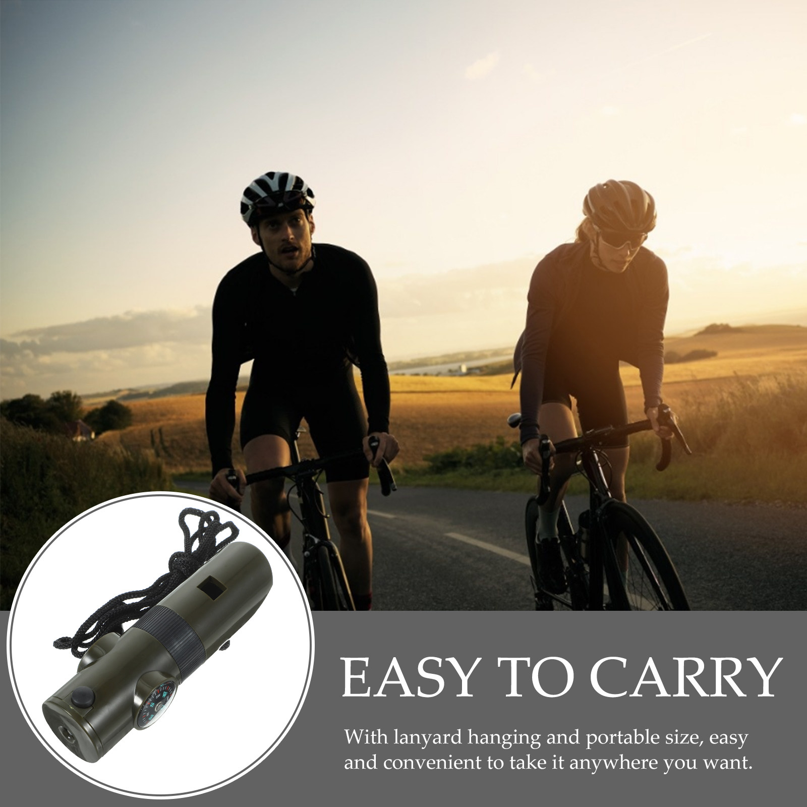 2Pcs 7-in-1 Survival Whistle A - Emergency Whistle Loud บทวิจารณ์และราคา