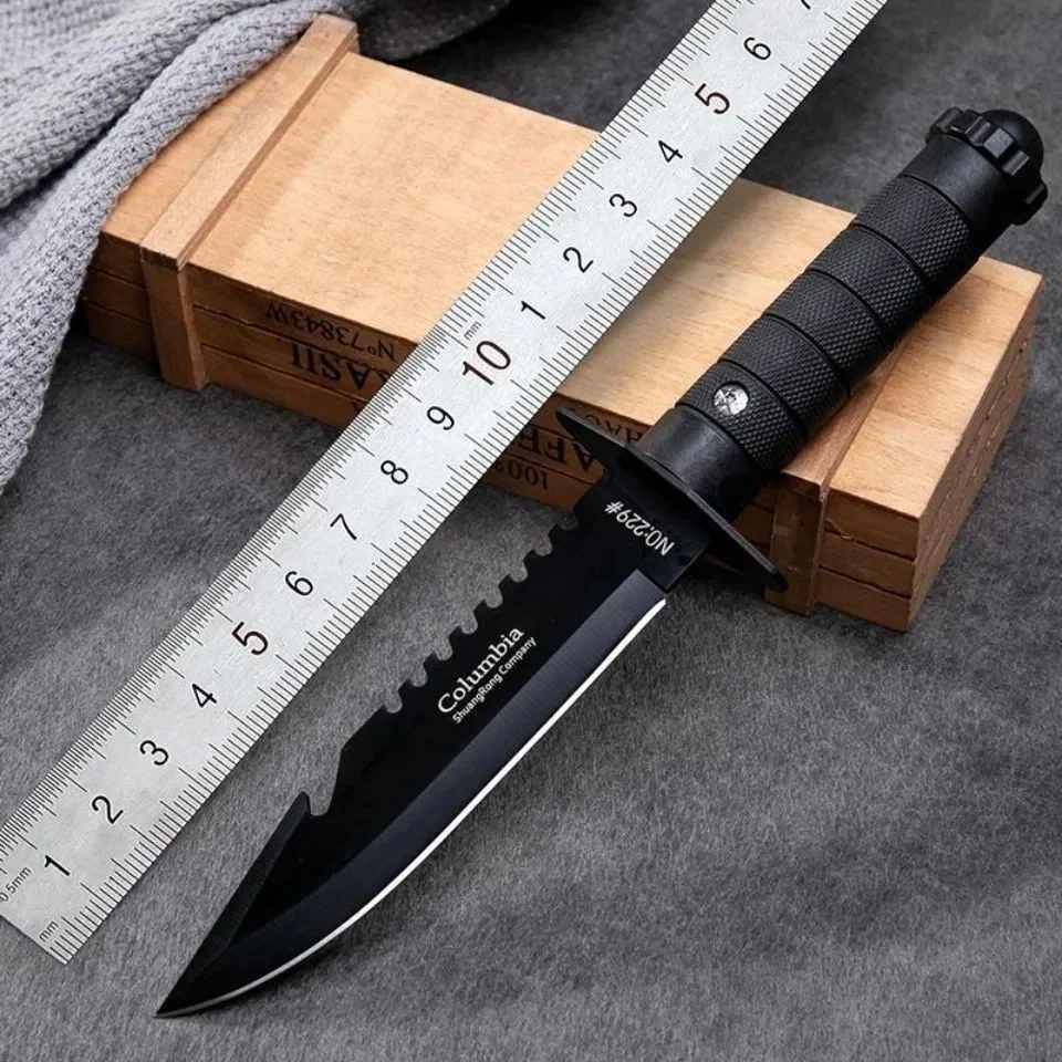 7CR17MOV Camping Outdoor Strai - Bushcraft Knife Fixed บทวิจารณ์และราคา