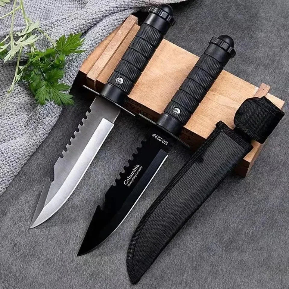7CR17MOV Camping Outdoor Strai - Bushcraft Knife Fixed บทวิจารณ์และราคา
