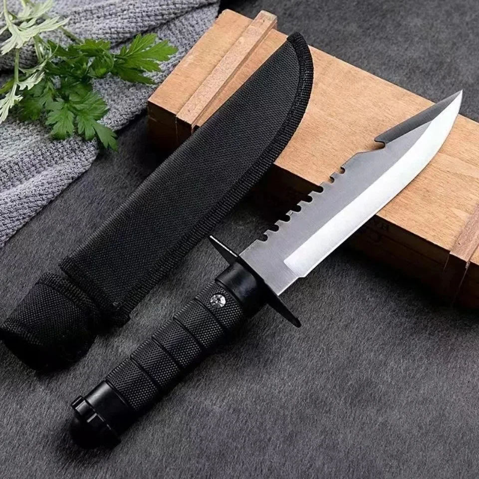 7CR17MOV Camping Outdoor Strai - Bushcraft Knife Fixed บทวิจารณ์และราคา
