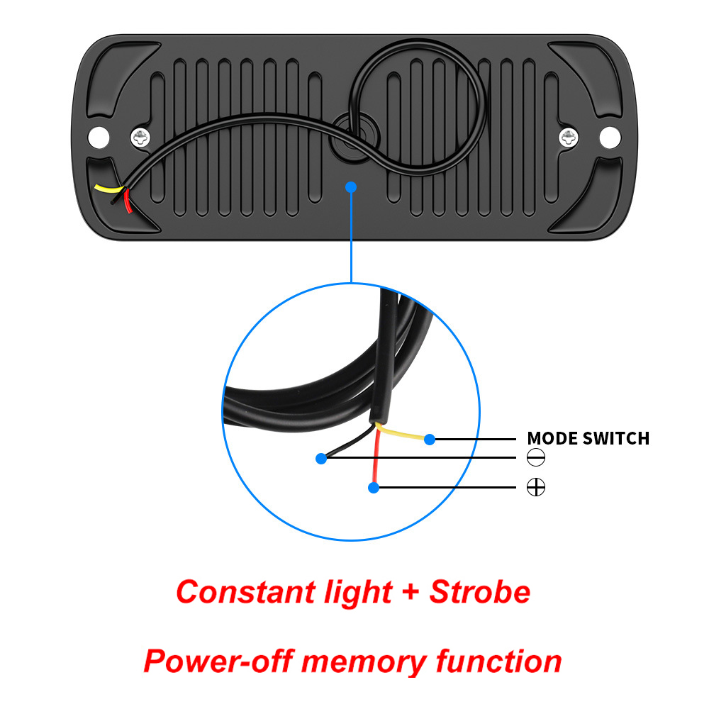 1pcs Led Strobe Warning Light  - Sos Light Strobe บทวิจารณ์และราคา