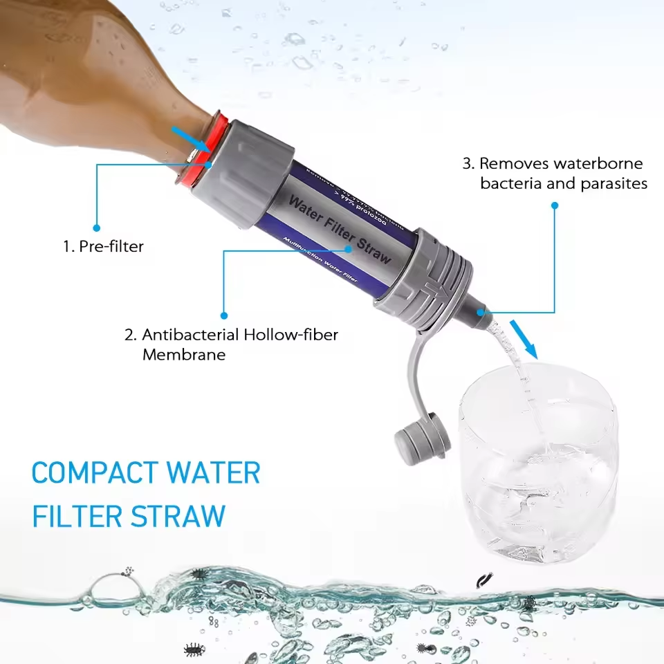 Outdoor Portable Water Filter  - Bivy Bag Emergency บทวิจารณ์และราคา
