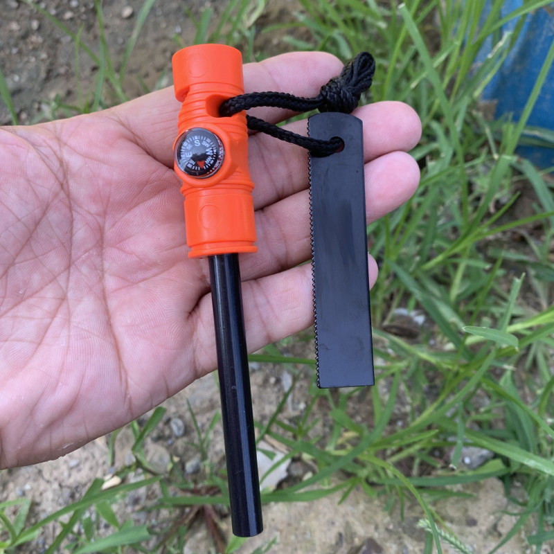 Multifunctional Long Tactical  - Magnesium Fire Starter บทวิจารณ์และราคา
