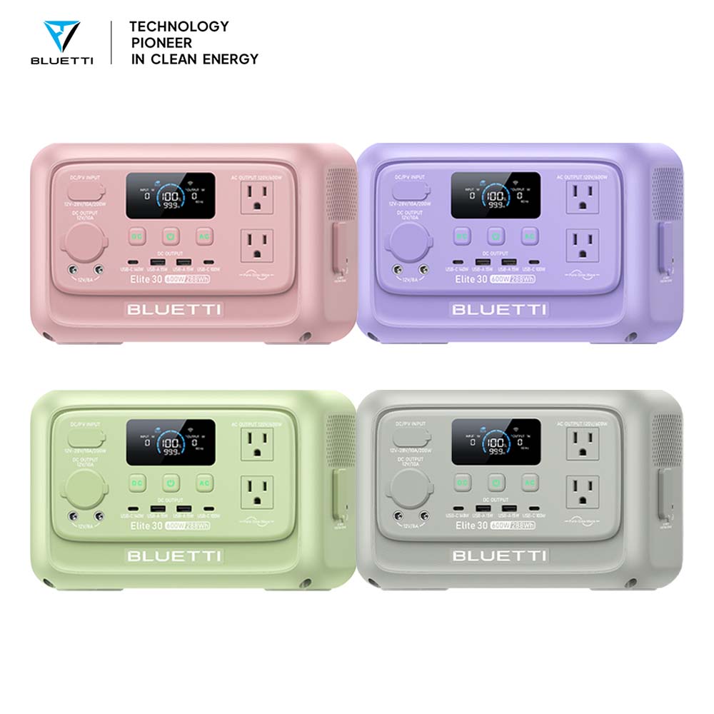 【Renew】BLUETTI Elite 30 V2 Por - Solar Emergency Charger บทวิจารณ์และราคา