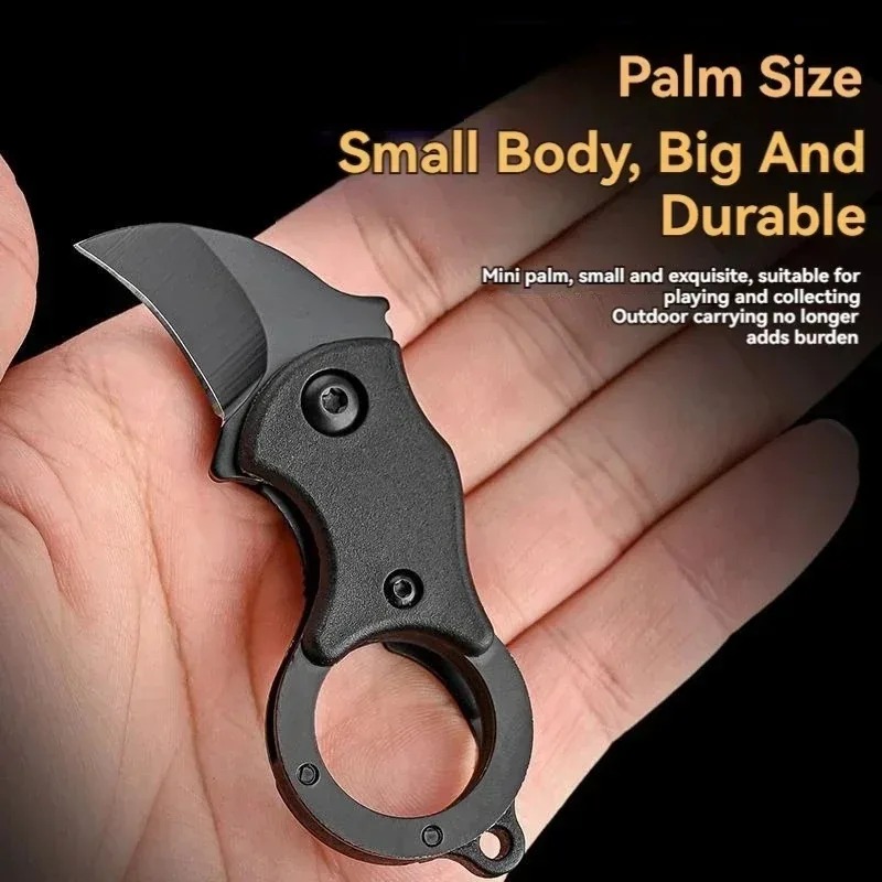 Mini Keychain Pocket Knife Sta - Bushcraft Knife Fixed บทวิจารณ์และราคา