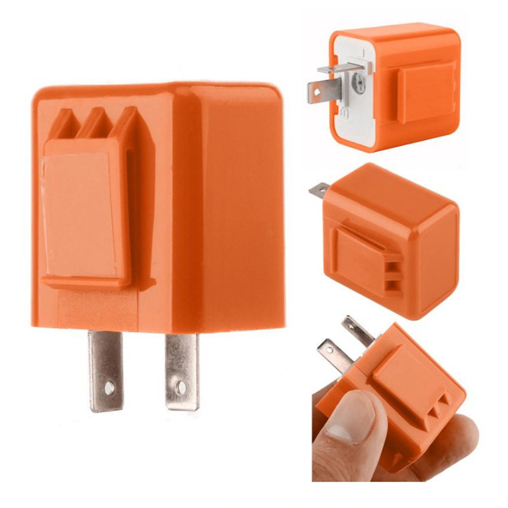 2Pin Motorcycle LED Flasher Re - Signal Panel Orange บทวิจารณ์และราคา