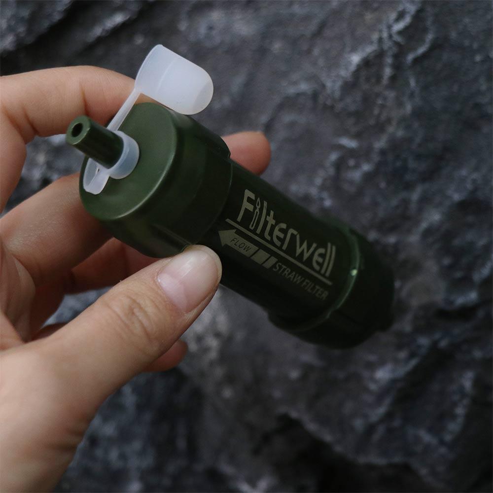 Mini Mini Water Filter Straw S - Water Purification Straw บทวิจารณ์และราคา