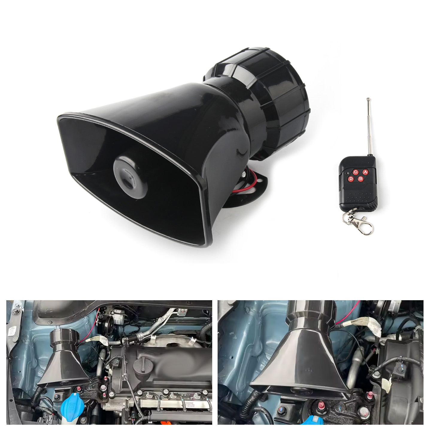 12V Speaker 130dB Wireless Ele - Emergency Whistle Loud บทวิจารณ์และราคา