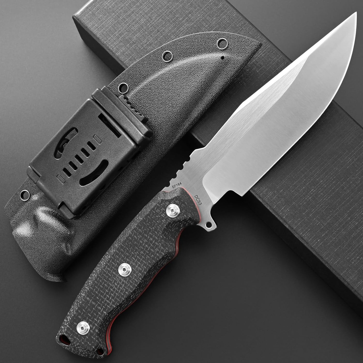 Eafengrow EF164 Fixed Blade Kn - Bushcraft Knife Fixed บทวิจารณ์และราคา