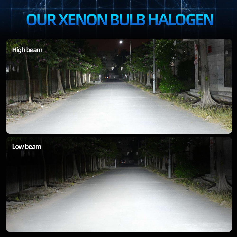 6x Combo LED Headlight 9005 H1 - Compass Lensatic บทวิจารณ์และราคา