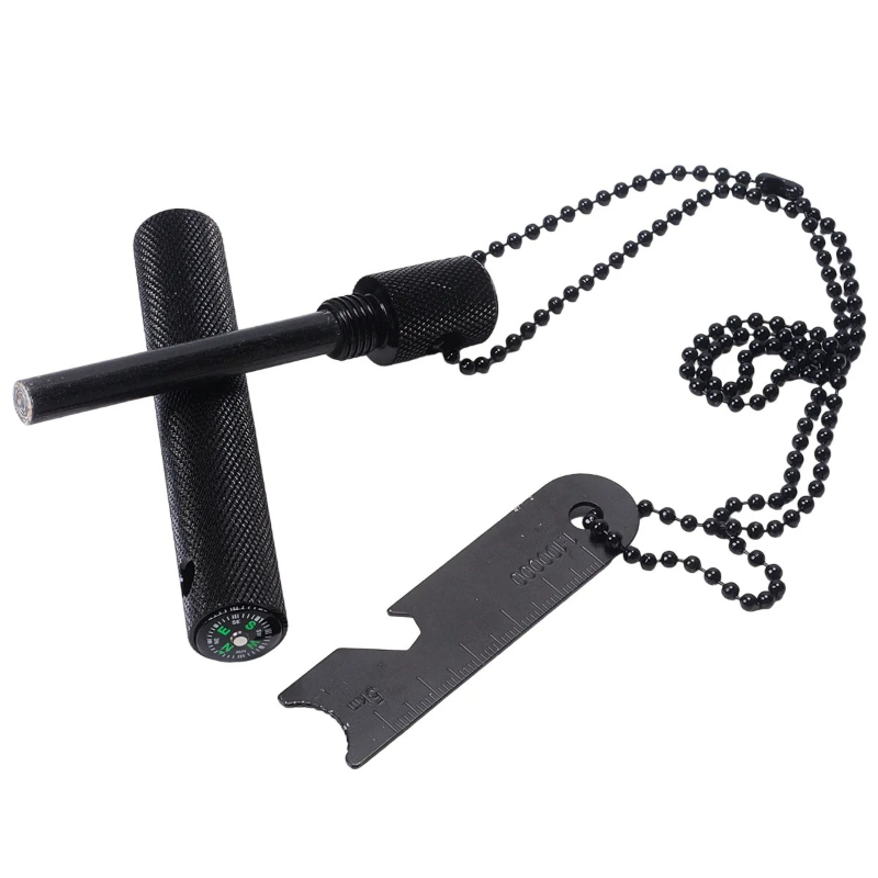 Magnesium Rod with Compass - W - Magnesium Fire Starter บทวิจารณ์และราคา