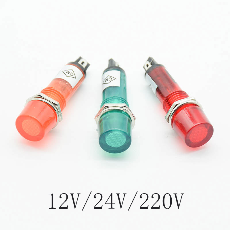 5Pcs Signal Lamp Panel Mountin - Signal Panel Orange บทวิจารณ์และราคา
