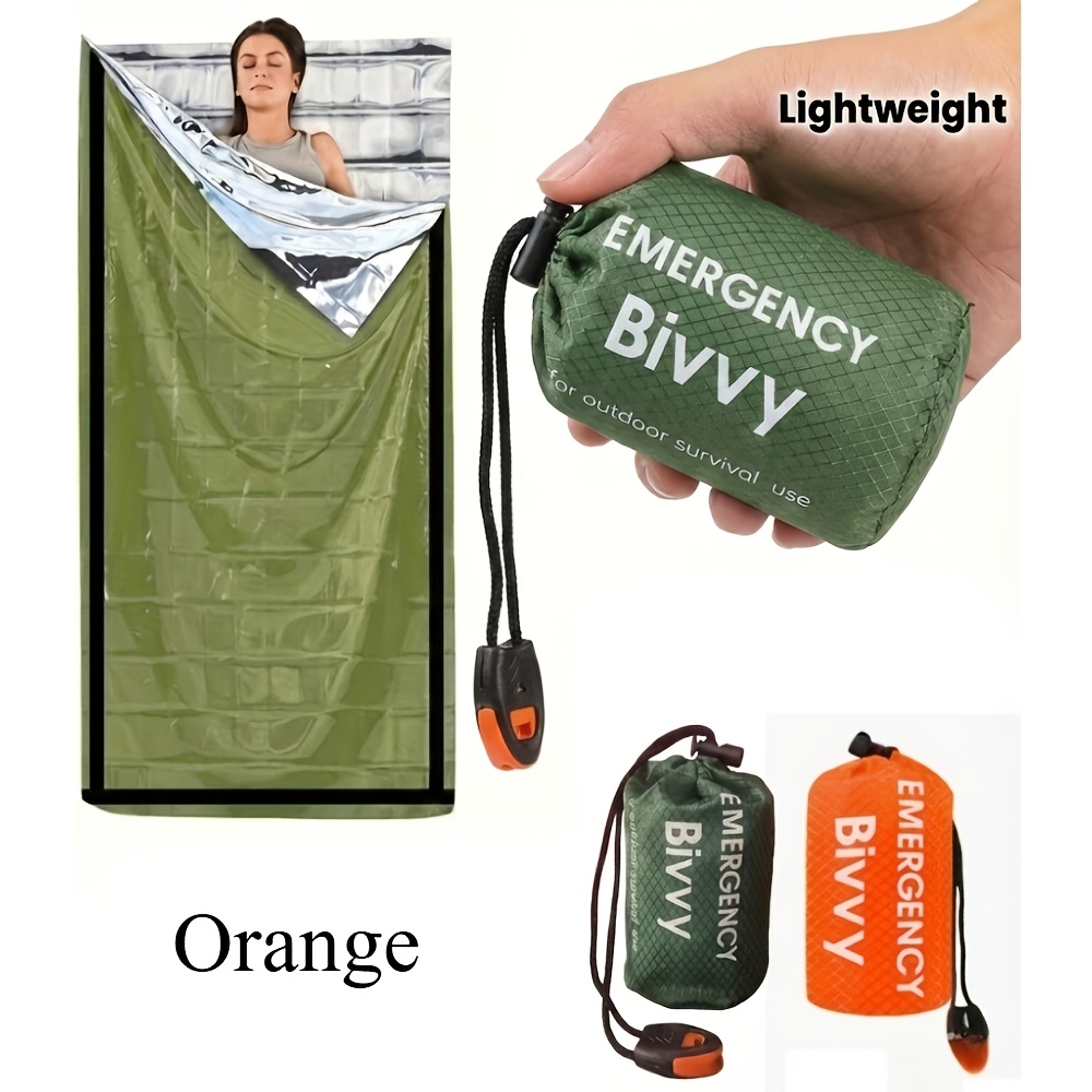3Pcs Emergency Sleeping Bag Ki - Bivy Bag Emergency บทวิจารณ์และราคา