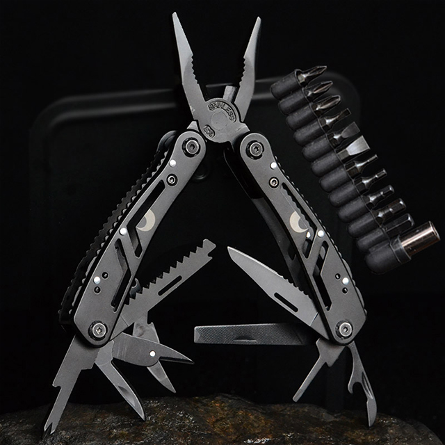 Stainless Steel Portable Foldi - Multi Tool Plier บทวิจารณ์และราคา