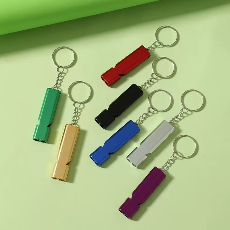1/2Pcs Random Color Single/Dou - Emergency Whistle Loud บทวิจารณ์และราคา