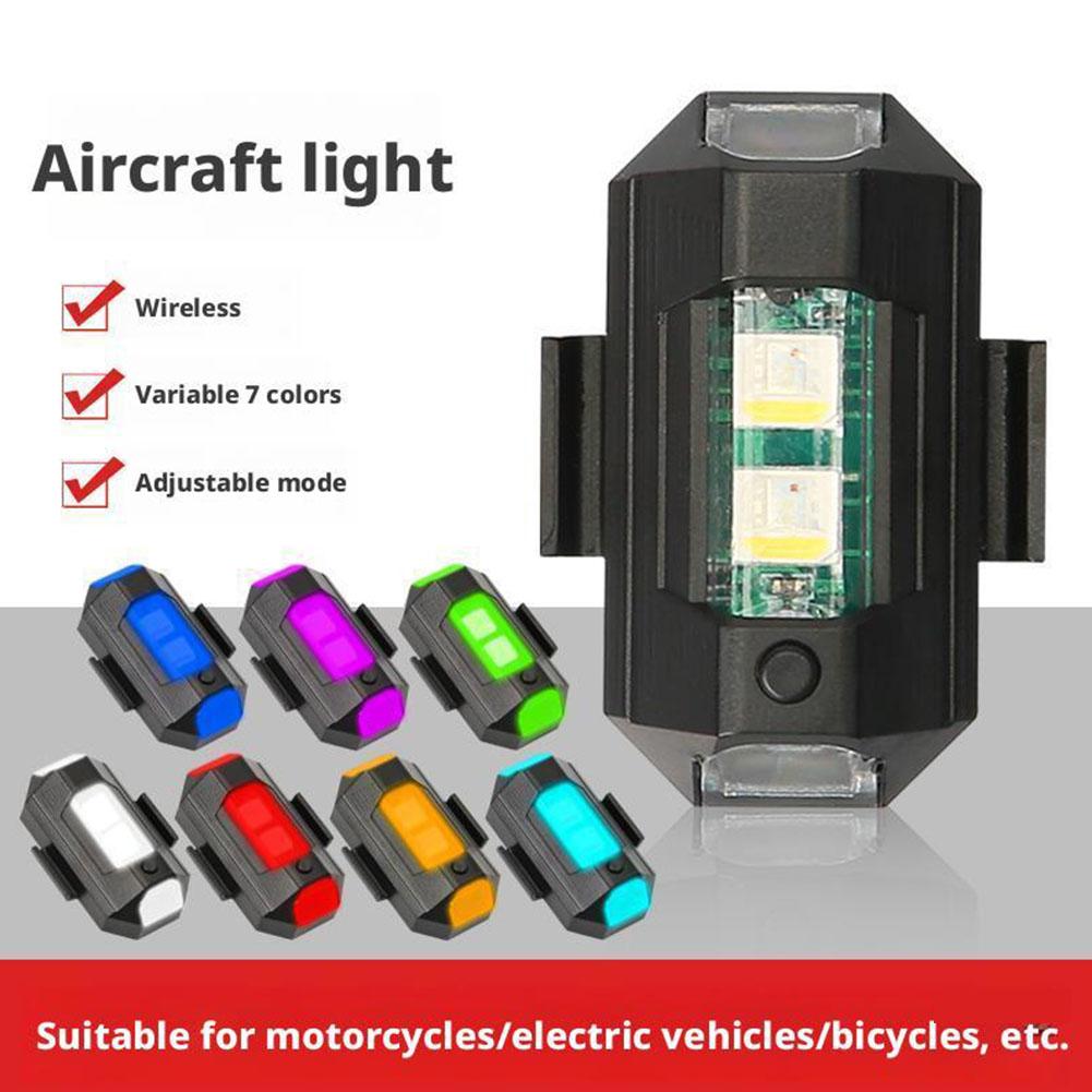 2PCS Mini LED Strobe Lights De - Sos Light Strobe บทวิจารณ์และราคา