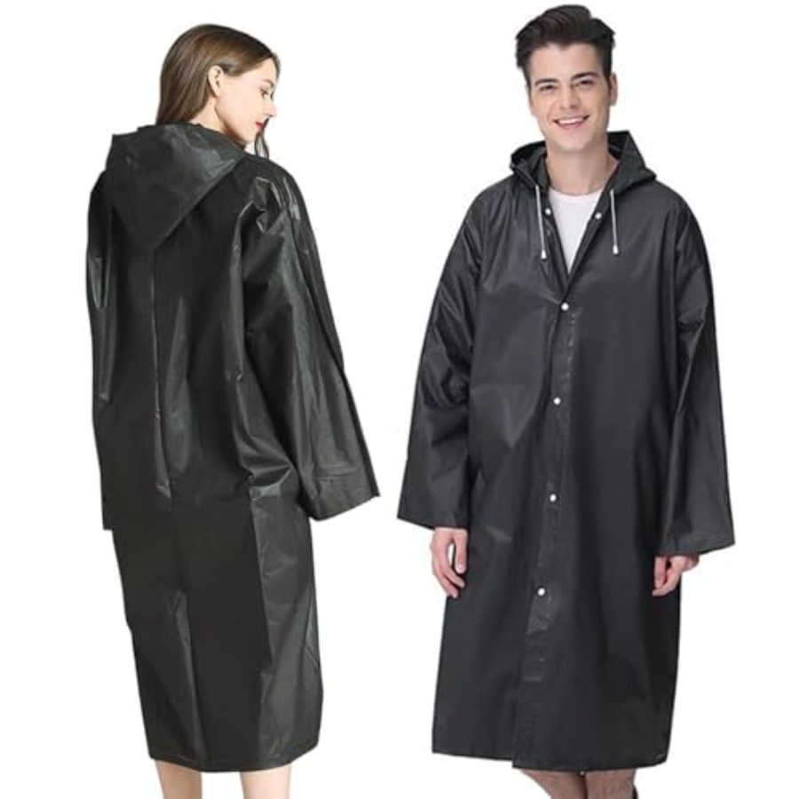 Rain Coat Poncho for Adult, 2  - Emergency Poncho Rain บทวิจารณ์และราคา