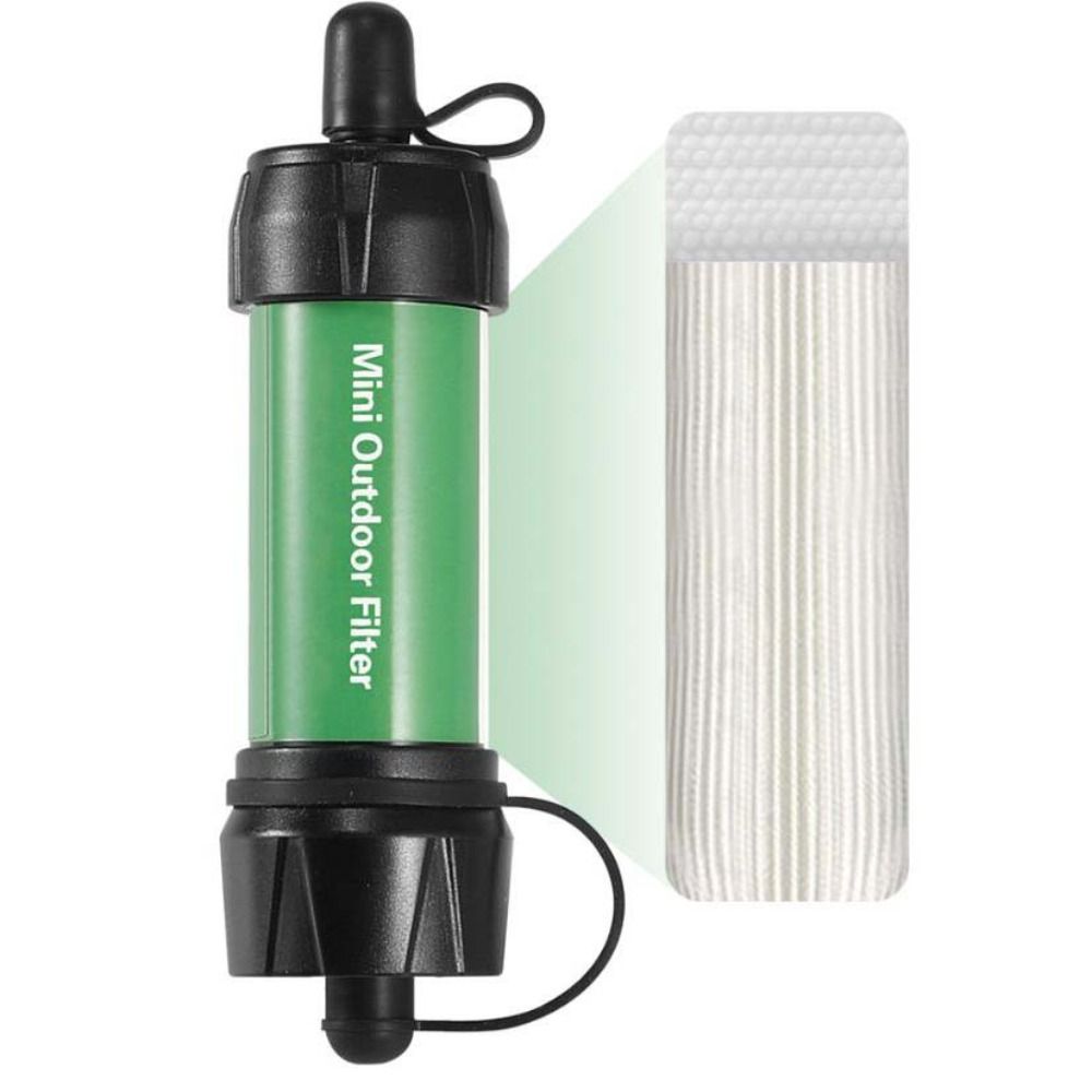 Mini Mini Water Filter Straw S - Water Purification Straw บทวิจารณ์และราคา