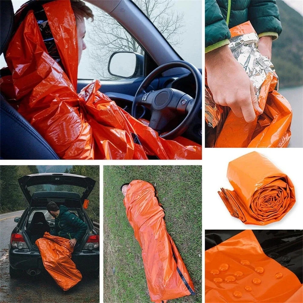 Portable Waterproof Emergency  - Emergency Mylar Tent บทวิจารณ์และราคา