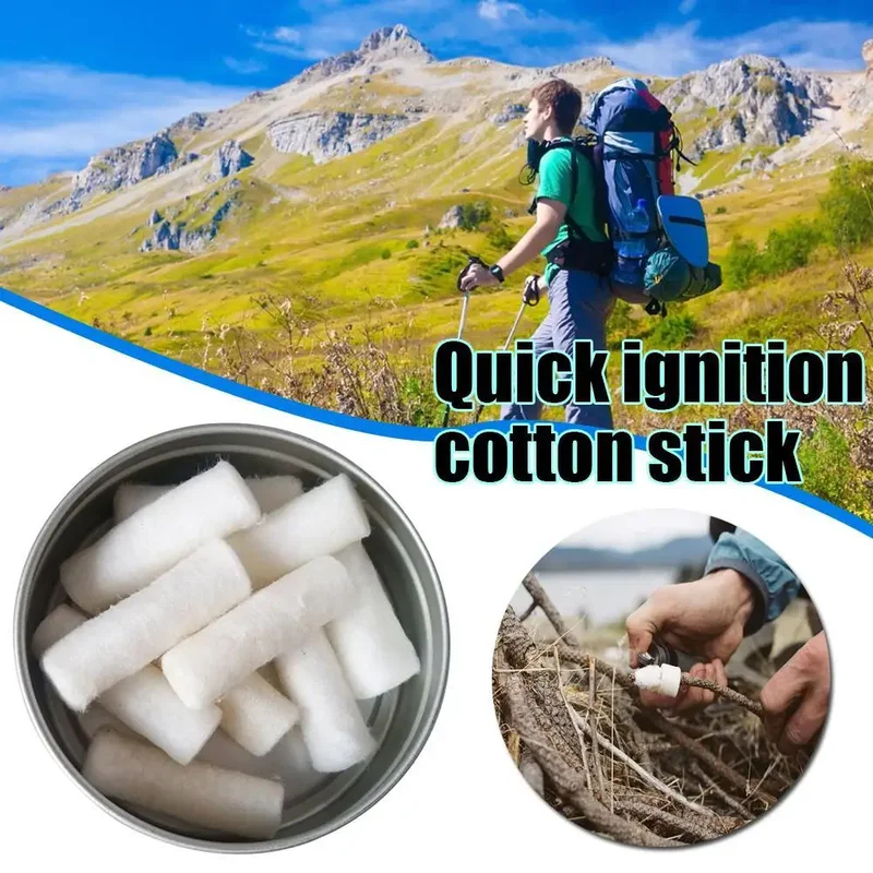 12pcs Outdoor Camping Paraffin - Fire Starting Kit บทวิจารณ์และราคา