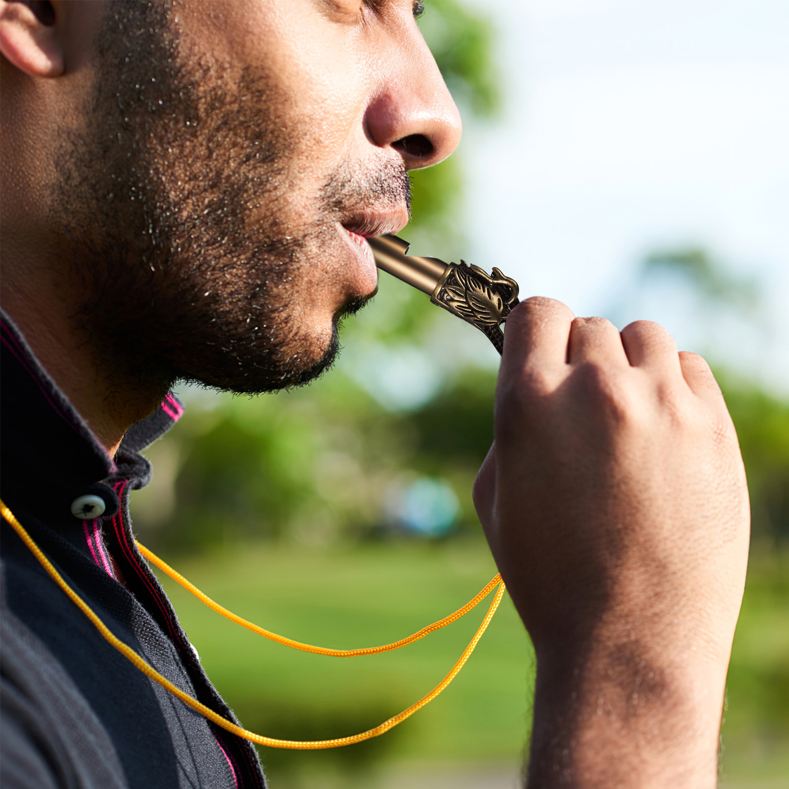 3Pcs Dragon Whistles Brass Ret - Emergency Whistle Loud บทวิจารณ์และราคา