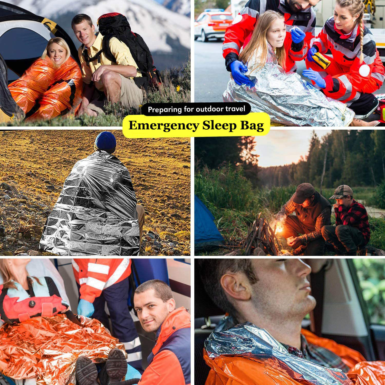 Portable Waterproof Emergency  - Emergency Mylar Tent บทวิจารณ์และราคา