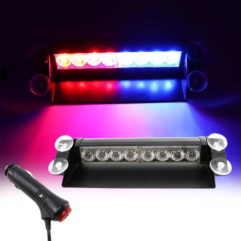 8 LED Universal Car Strobe Lig - Sos Light Strobe บทวิจารณ์และราคา