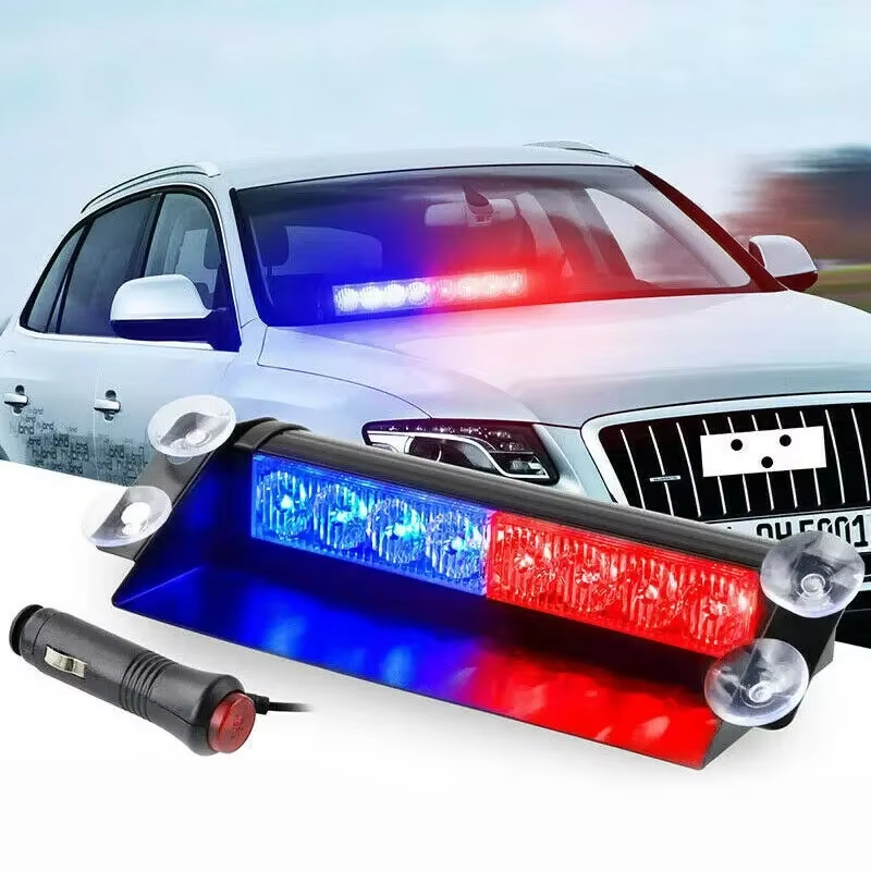 8 LED Universal Car Strobe Lig - Sos Light Strobe บทวิจารณ์และราคา