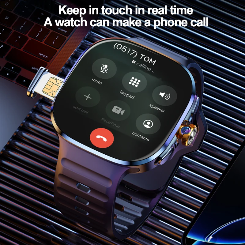 New Large Screen Smartwatch 4G - Compass Lensatic บทวิจารณ์และราคา