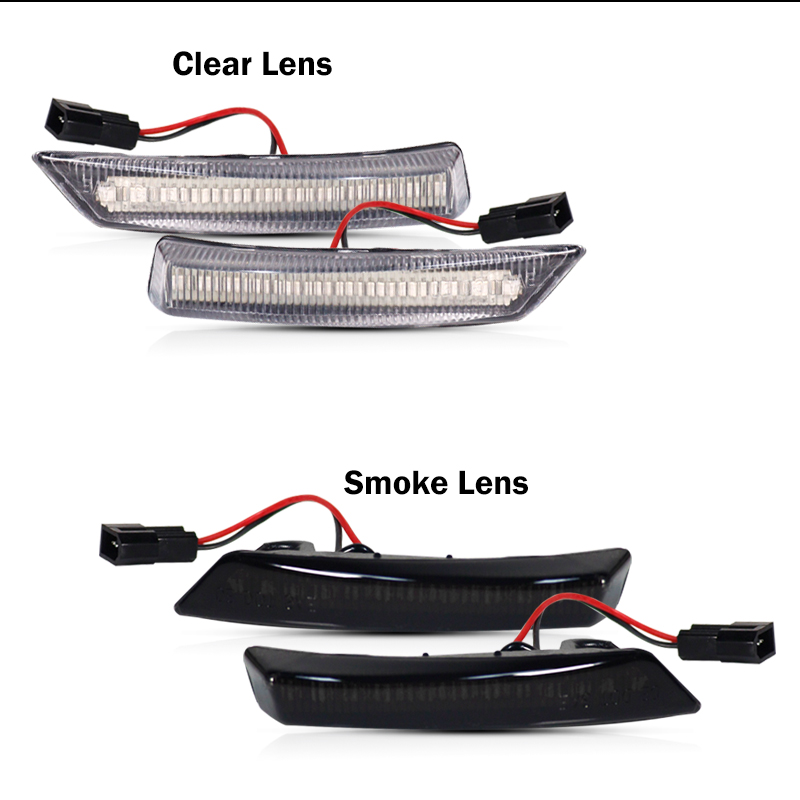 2x Dynamic Side Mirror Lamp Fo - Signal Panel Orange บทวิจารณ์และราคา