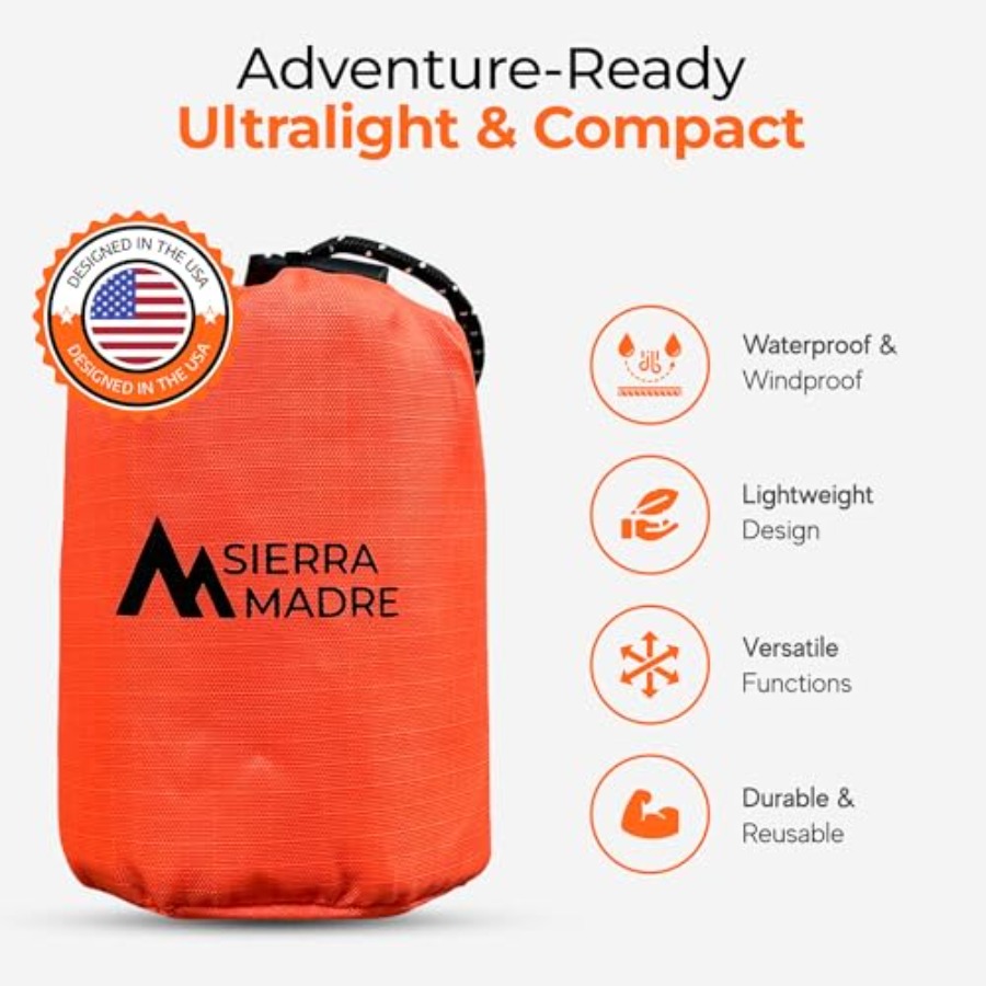 Emergency Sleeping Bag Ultrali - Emergency Mylar Tent บทวิจารณ์และราคา